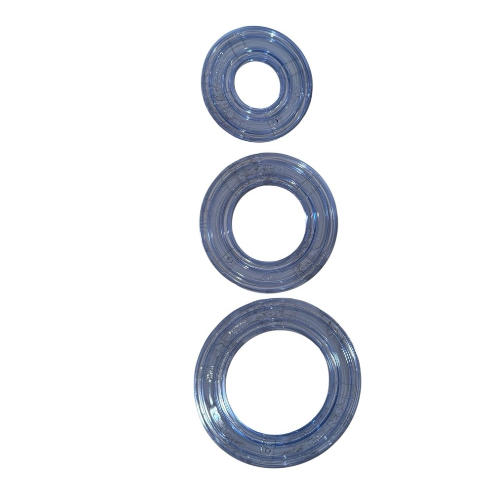 Creative Memories‎ 3 ROUND Set Pattern Custom Cutting System Templates